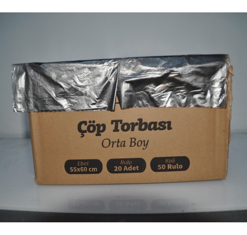 ÇÖP TORBASI ORTA BOY 55x60